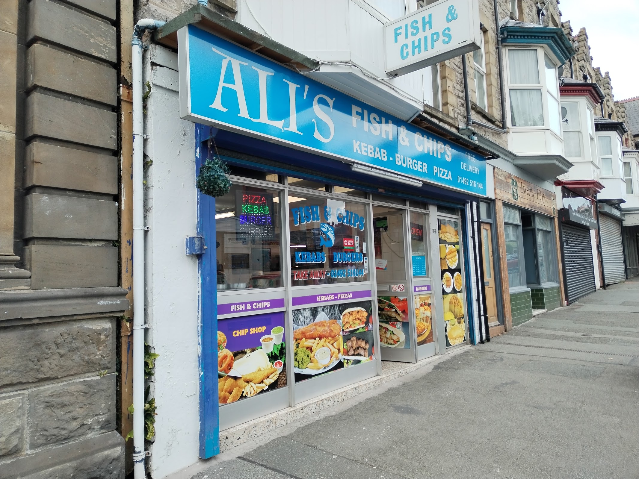 Photo of Ali's Fish & Chips, Kebab, Pizza & Burger - 399 Abergele Rd, Old Colwyn, Colwyn Bay LL29 8BL